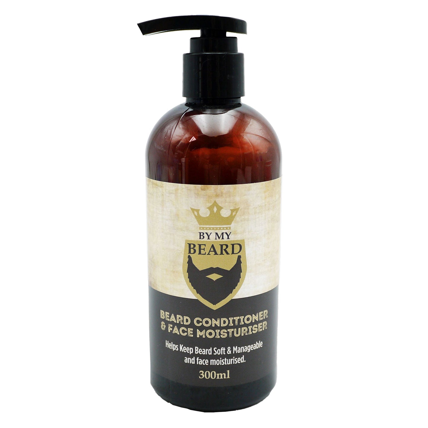 By My Beard Conditioner & Face Moisturiser 300ml | Softens & Hydrates Beard
