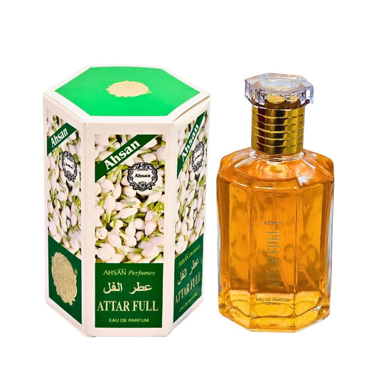 AHSAN Full Jasmine Attar Perfume for Women - 100ml Floral Fragrance